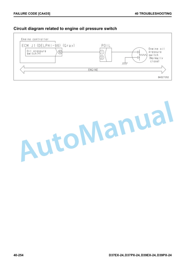 Komatsu D37EX-24, D37PX-24, D39EX-24, D39PX-24 Bulldozer Shop Manual SEN06868-02 3 Komatsu D37EX-24, D37PX-24, D39EX-24, D39PX-24 Bulldozer Shop Manual SEN06868-02 - Image 3