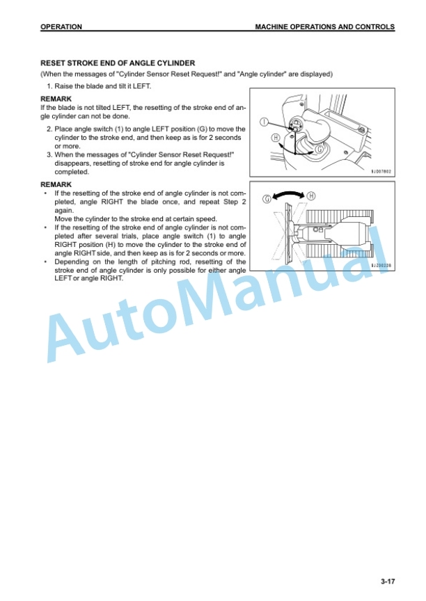 Alternative view of Komatsu D37EXi-23, D37PXi-23, D39EXi-23, D39PXi-23 Bull Dozer Operation and Maintenance Manual TEN00637-03