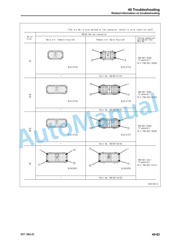 Komatsu D37EXi-23, D37PXi-23, D39EXi-23, D39PXi-23 Bull Dozer Shop Manual SEN06486-00 3 Komatsu D37EXi-23, D37PXi-23, D39EXi-23, D39PXi-23 Bull Dozer Shop Manual SEN06486-00 - Image 3
