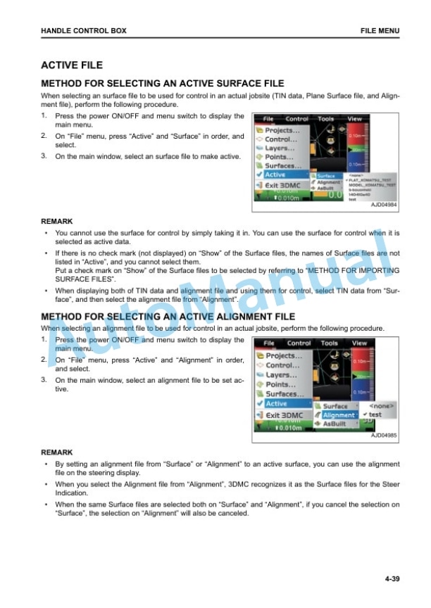 Komatsu D37EXi-24, D37PXi-24, D39EXi-24, D39PXi-24 Bull Dozer Operation and Maintenance Manual TEN00937-00 4 Komatsu D37EXi-24, D37PXi-24, D39EXi-24, D39PXi-24 Bull Dozer Operation and Maintenance Manual TEN00937-00 - Image 4