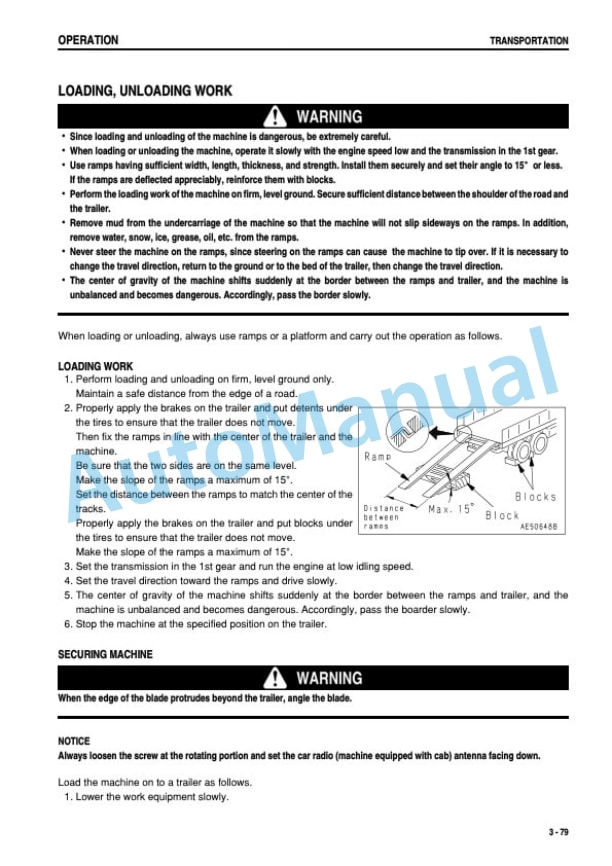 Komatsu D39EX-21, D39PX-21 Galeo Bull Dozer Operation and Maintenance Manual SEAM040202T 4 Komatsu D39EX-21, D39PX-21 Galeo Bull Dozer Operation and Maintenance Manual SEAM040202T - Image 4