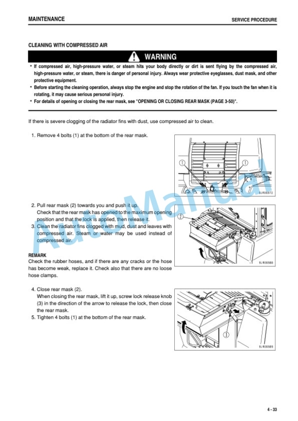 Komatsu D39EX-22, D39PX-22 Bull Dozer Operation and Maintenance Manual TEN00469-01 5 Komatsu D39EX-22, D39PX-22 Bull Dozer Operation and Maintenance Manual TEN00469-01 - Image 5