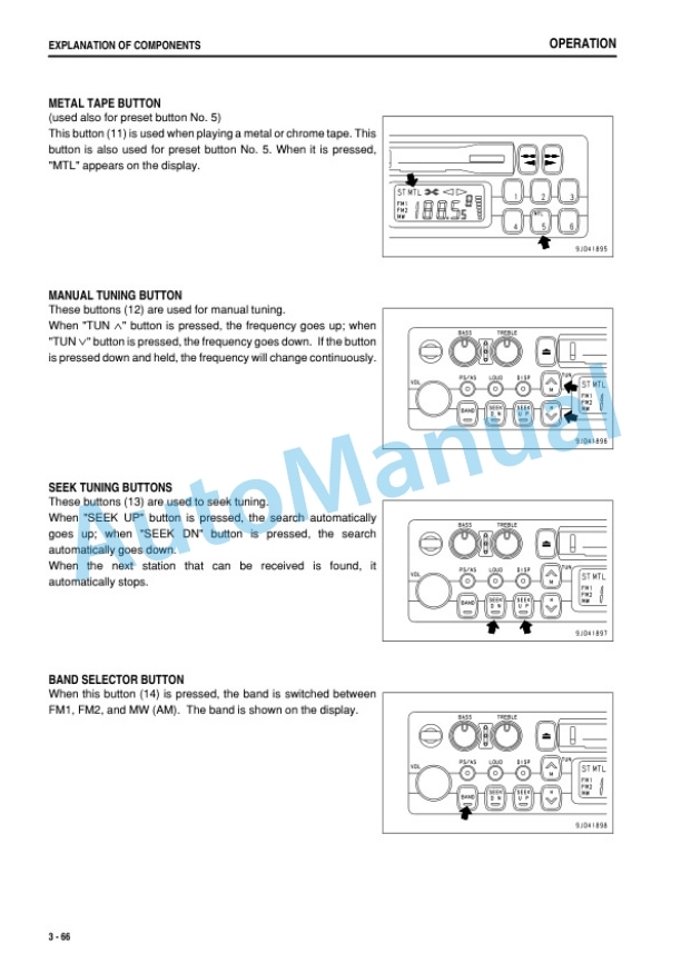 Komatsu D39EX-22, D39PX-22 Bull Dozer Operation and Maintenance Manual TEN00852-05 3 Komatsu D39EX-22, D39PX-22 Bull Dozer Operation and Maintenance Manual TEN00852-05-3