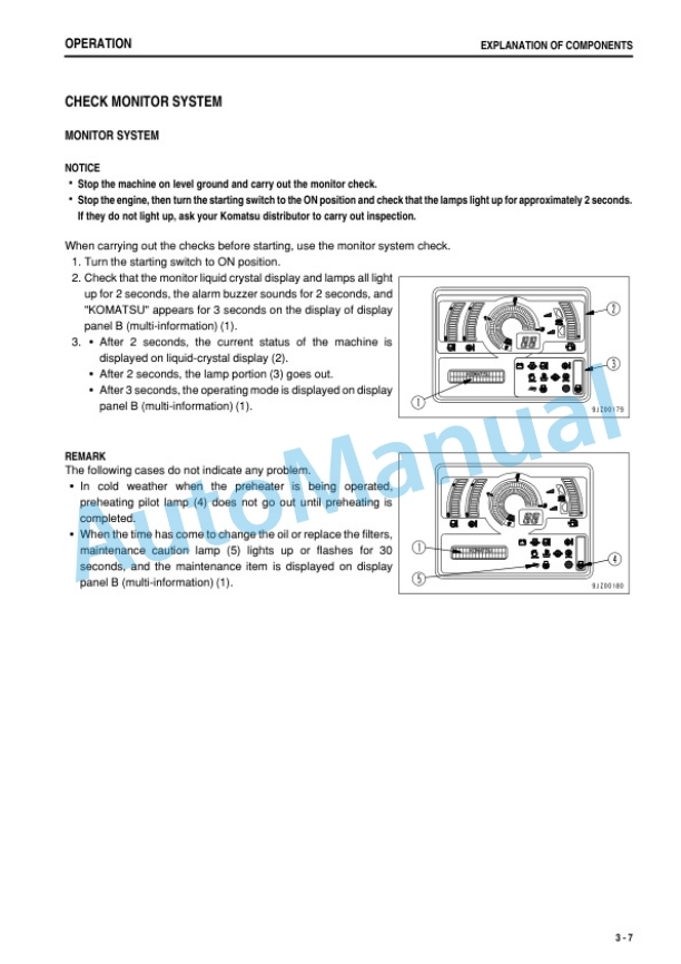 Komatsu D39EX-22, D39PX-22 Bull Dozer Operation and Maintenance Manual TEN01156-00 2 Komatsu D39EX-22, D39PX-22 Bull Dozer Operation and Maintenance Manual TEN01156-00-2