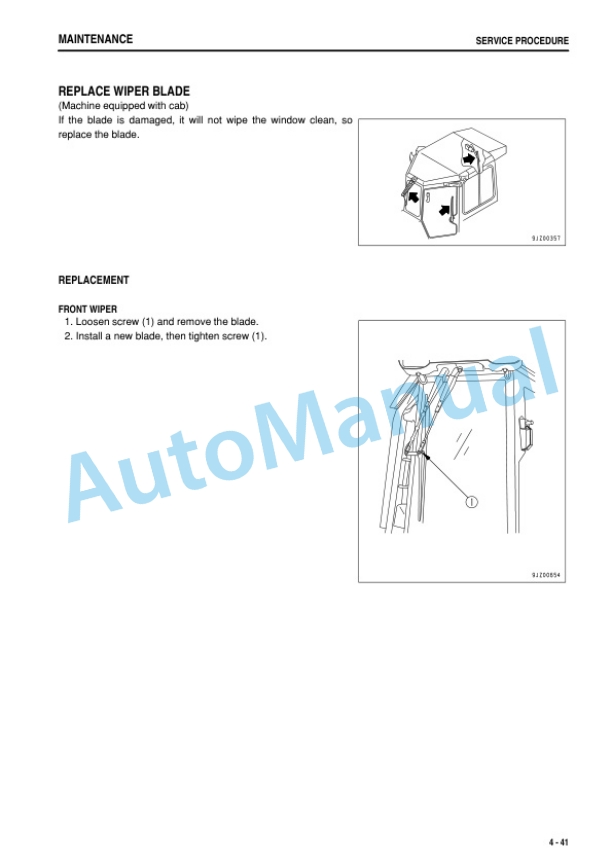 Komatsu D39EX-22, D39PX-22 Bull Dozer Operation and Maintenance Manual TEN01156-00 5 Komatsu D39EX-22, D39PX-22 Bull Dozer Operation and Maintenance Manual TEN01156-00-5