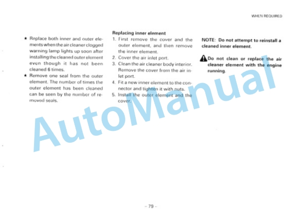 Komatsu D41E-5 Bull Dozer Operation and Maintenance Manual SEAM003400 5 Komatsu D41E-5 Bull Dozer Operation and Maintenance Manual SEAM003400 - Image 5