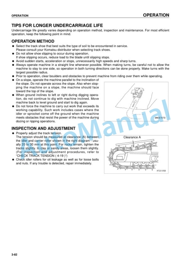 Komatsu D41E-6, D41P-6 Bull Dozer Operation and Maintenance Manual EEAM024200 4 Komatsu D41E-6, D41P-6 Bull Dozer Operation and Maintenance Manual EEAM024200 - Image 4