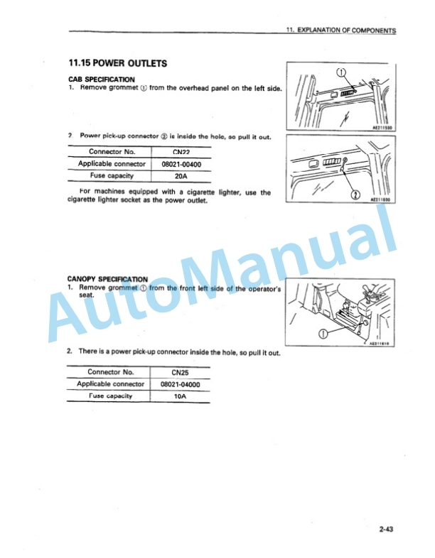 Komatsu D41E-6, D41P-6 Bull Dozer Operation and Maintenance Manual SEAM008101 3 Komatsu D41E-6, D41P-6 Bull Dozer Operation and Maintenance Manual SEAM008101 - Image 3