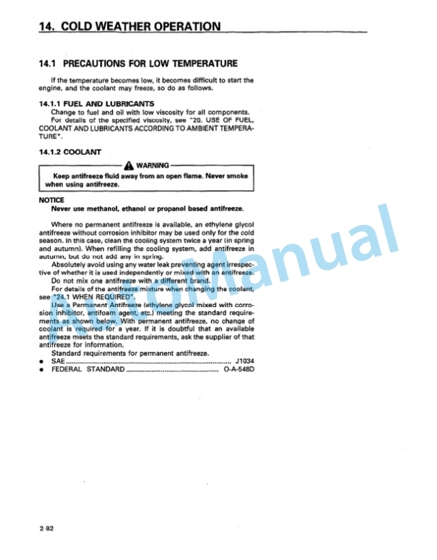 Komatsu D41E-6, D41P-6 Bull Dozer Operation and Maintenance Manual SEAM008101 4 Komatsu D41E-6, D41P-6 Bull Dozer Operation and Maintenance Manual SEAM008101 - Image 4