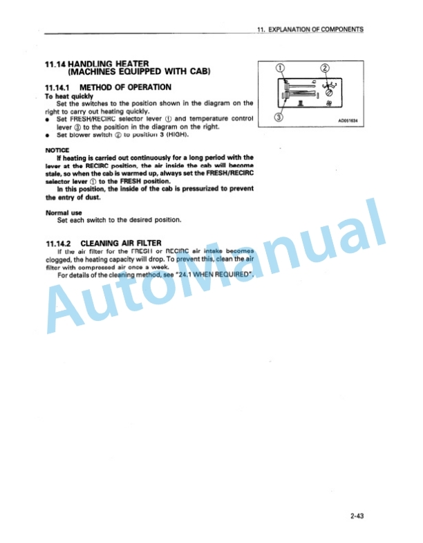 Komatsu D41E-6, D41P-6 Bull Dozer Operation and Maintenance Manual SEAM008102 3 Komatsu D41E-6, D41P-6 Bull Dozer Operation and Maintenance Manual SEAM008102 - Image 3