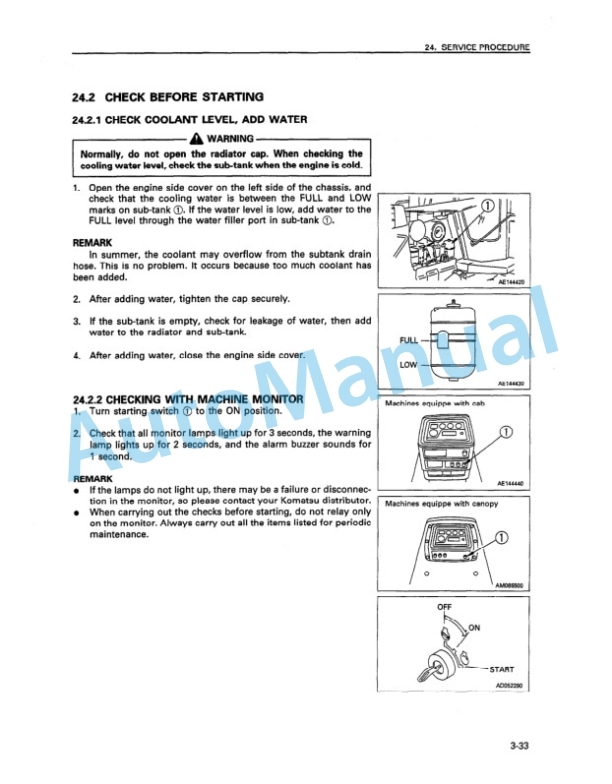 Komatsu D41E-6, D41P-6 Bull Dozer Operation and Maintenance Manual SEAM008102 5 Komatsu D41E-6, D41P-6 Bull Dozer Operation and Maintenance Manual SEAM008102 - Image 5