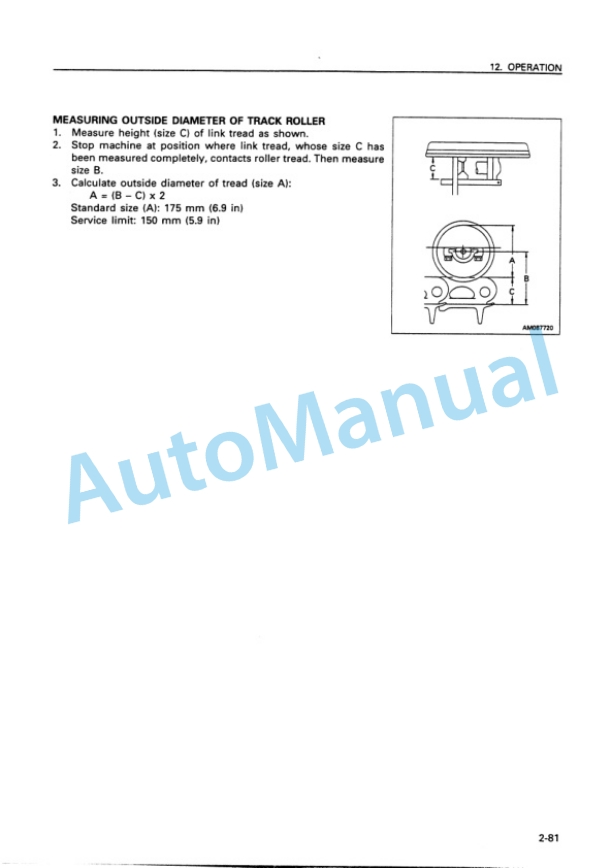 Komatsu D41E-6, D41P-6 Bull Dozer Operation and Maintenance Manual SEAM037200 4 Komatsu D41E-6, D41P-6 Bull Dozer Operation and Maintenance Manual SEAM037200 - Image 4