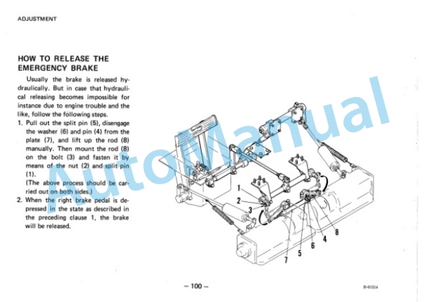 Komatsu D455A-1 Bull Dozer Operation and Maintenance Manual D455A.1-AE1 5 Komatsu D455A-1 Bull Dozer Operation and Maintenance Manual D455A.1-AE1 - Image 5