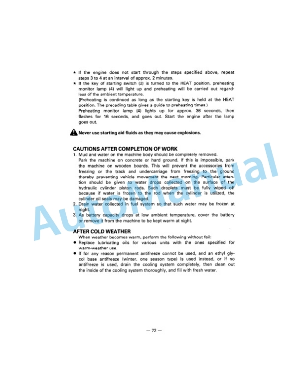 Komatsu D475A-2 Bull Dozer Operation and Maintenance Manual SEAM019M0202 3 Komatsu D475A-2 Bull Dozer Operation and Maintenance Manual SEAM019M0202 - Image 3