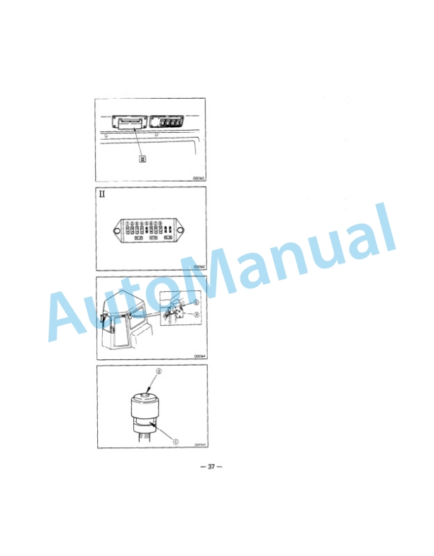 Alternative view of Komatsu D475A-2 Bull Dozer Operation and Maintenance Manual SEAM019M0203