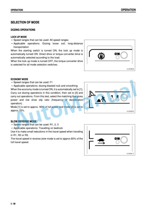 Komatsu D475A-3 Bull Dozer Operation and Maintenance Manual SEAM022005T 4 Komatsu D475A-3 Bull Dozer Operation and Maintenance Manual SEAM022005T - Image 4