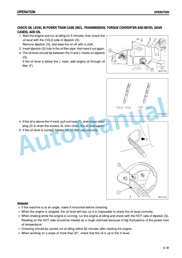 Komatsu D475A-3 Bull Dozer Operation and Maintenance Manual SEAM025303P 3 Komatsu D475A-3 Bull Dozer Operation and Maintenance Manual SEAM025303P - Image 3