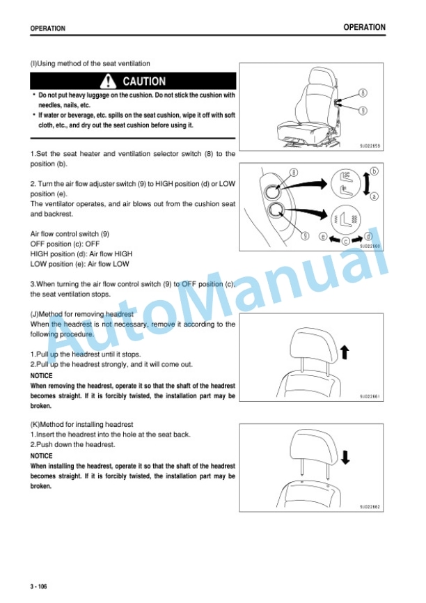 Komatsu D475A-5E0 Bull Dozer Operation and Maintenance Manual PEN00945-00 3 Komatsu D475A-5E0 Bull Dozer Operation and Maintenance Manual PEN00945-00 - Image 3