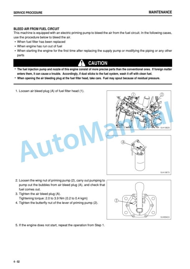 Komatsu D475A-5E0 Bull Dozer Operation and Maintenance Manual TEN00273-00 5 Komatsu D475A-5E0 Bull Dozer Operation and Maintenance Manual TEN00273-00 - Image 5