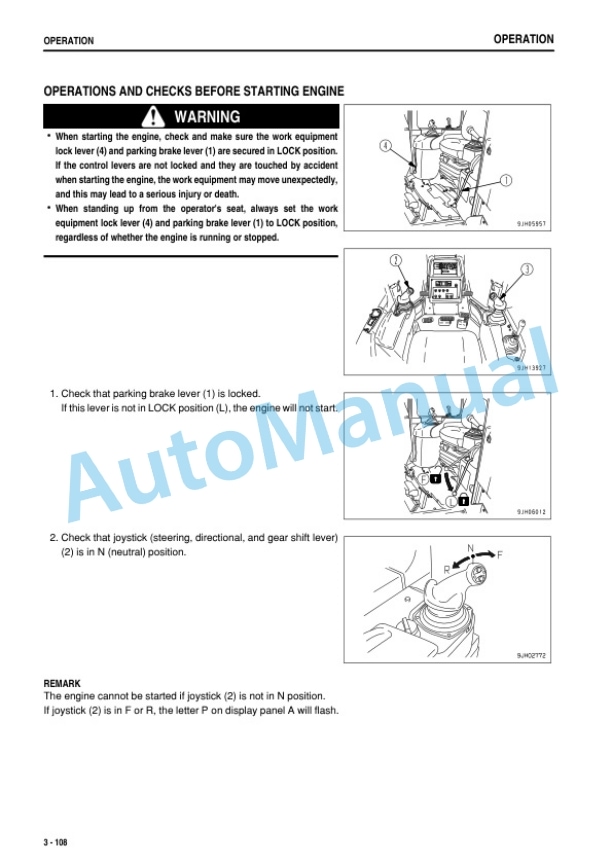 Komatsu D475A-5E0 Bull Dozer Operation and Maintenance Manual TEN00483-03 3 Komatsu D475A-5E0 Bull Dozer Operation and Maintenance Manual TEN00483-03 - Image 3