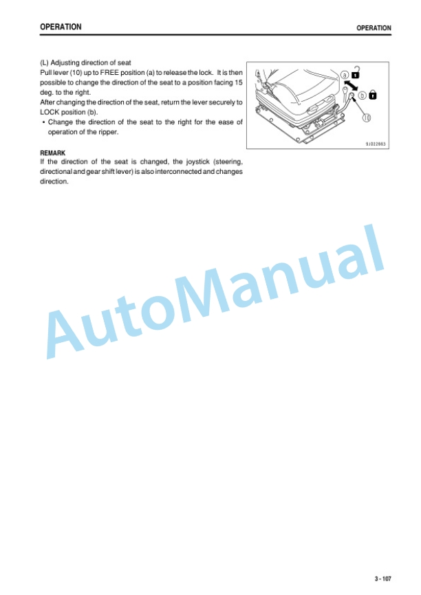 Komatsu D475A-5E0 Bull Dozer Operation and Maintenance Manual TEN00484-03 3 Komatsu D475A-5E0 Bull Dozer Operation and Maintenance Manual TEN00484-03 - Image 3