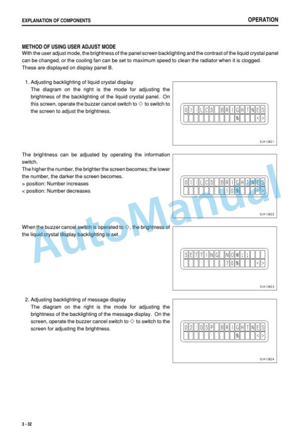 Alternative view of Komatsu D475A-5E0 Bull Dozer Operation and Maintenance Manual TEN00886-01