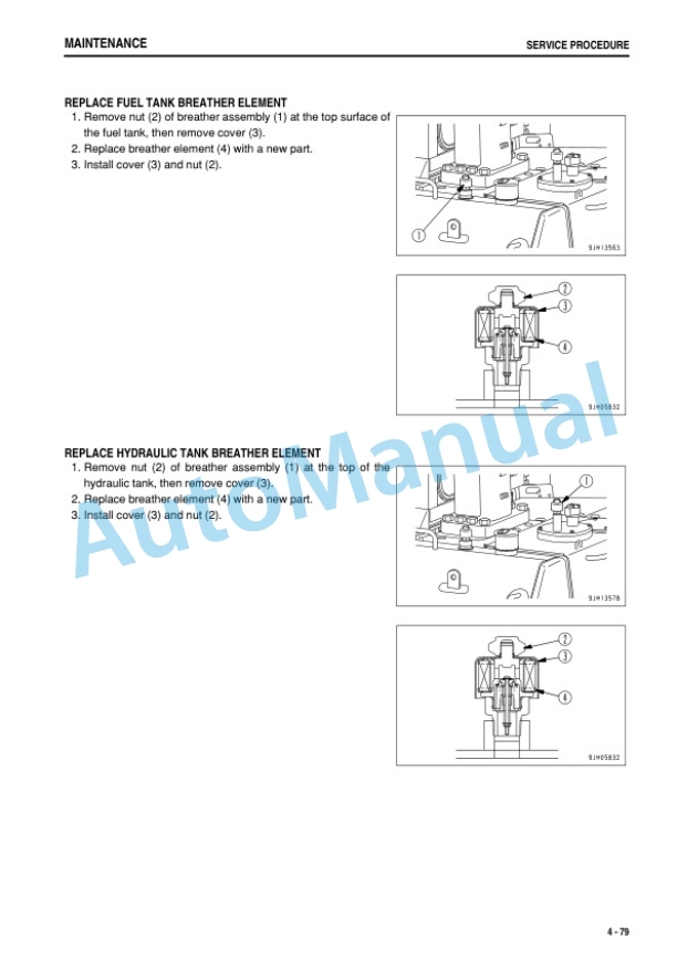 Komatsu D475A-5E0 Bull Dozer Operation and Maintenance Manual TEN00886-06 5 Komatsu D475A-5E0 Bull Dozer Operation and Maintenance Manual TEN00886-06-5