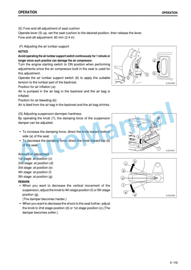 Komatsu D475A-5E0 Bull Dozer Operation and Maintenance Manual TEN00886-07 3 Komatsu D475A-5E0 Bull Dozer Operation and Maintenance Manual TEN00886-07-3