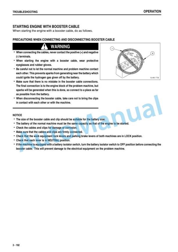 Komatsu D475A-5E0 Bull Dozer Operation and Maintenance Manual TEN00887-06 4 Komatsu D475A-5E0 Bull Dozer Operation and Maintenance Manual TEN00887-06-4