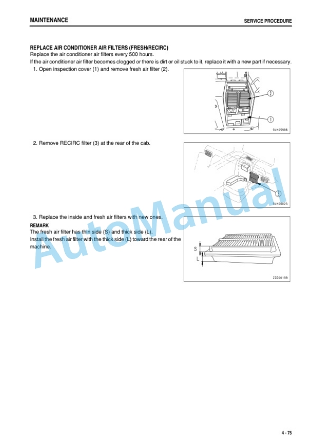 Komatsu D475A-5E0 Bull Dozer Operation and Maintenance Manual TEN00887-06 5 Komatsu D475A-5E0 Bull Dozer Operation and Maintenance Manual TEN00887-06-5