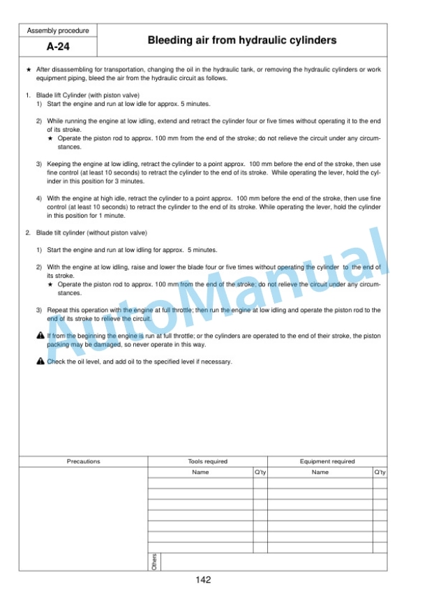 Komatsu D475A-5E0, D475ASD-5E0 Bull Dozer Field Assembly Instruction GEN00051-07 4 Komatsu D475A-5E0, D475ASD-5E0 Bull Dozer Field Assembly Instruction GEN00051-07 - Image 4