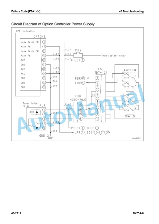 Komatsu D475A-8 Bull Dozer Shop Manual SEN06644-14 4 Komatsu D475A-8 Bull Dozer Shop Manual SEN06644-14 - Image 4