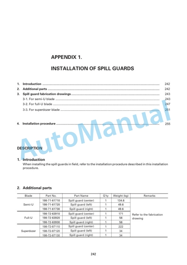Komatsu D475A-8E0 Bull Dozer Field Assembly Instruction GEN00210-04 5 Komatsu D475A-8E0 Bull Dozer Field Assembly Instruction GEN00210-04 - Image 5