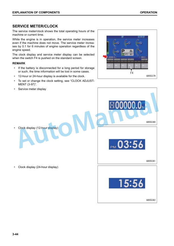 Alternative view of Komatsu D475A-8E0 Bull Dozer Operation and Maintenance Manual EENAM03950