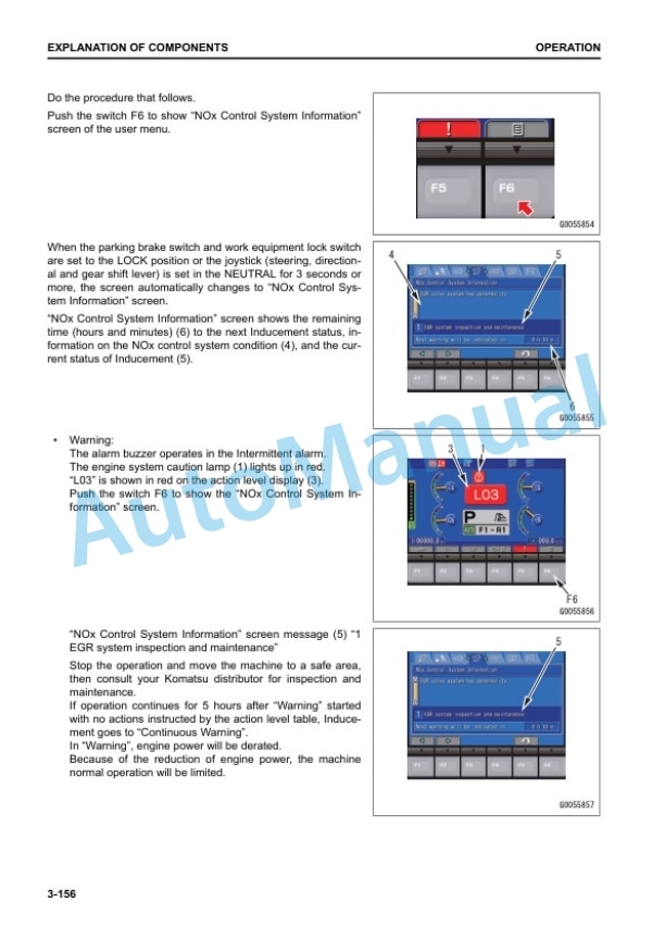 Komatsu D475A-8E0 Bull Dozer Operation and Maintenance Manual EENAM03950 3 Komatsu D475A-8E0 Bull Dozer Operation and Maintenance Manual EENAM03950 - Image 3