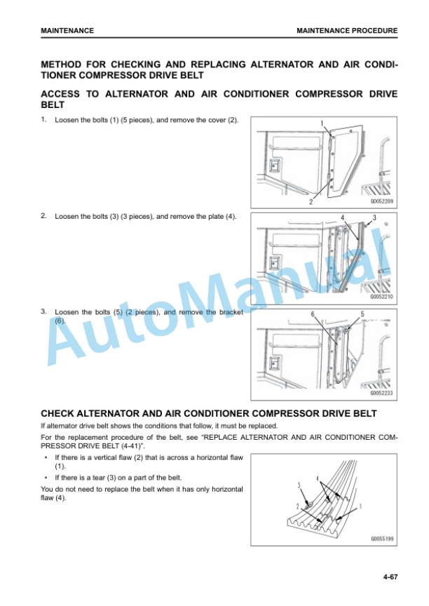 Komatsu D475A-8R Bull Dozer Operation and Maintenance Manual PEN01711-04 5 Komatsu D475A-8R Bull Dozer Operation and Maintenance Manual PEN01711-04 - Image 5