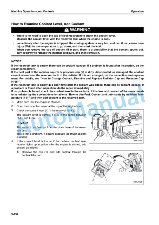 Komatsu D475A-8R Bull Dozer Operation and Maintenance Manual PEN02204-00 3 Komatsu D475A-8R Bull Dozer Operation and Maintenance Manual PEN02204-00 - Image 3