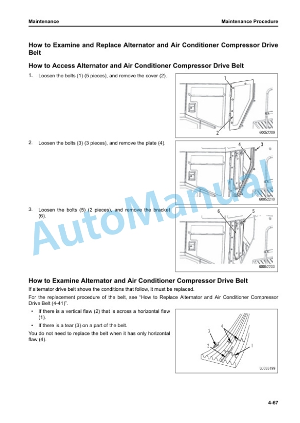 Komatsu D475A-8R Bull Dozer Operation and Maintenance Manual PEN02204-00 5 Komatsu D475A-8R Bull Dozer Operation and Maintenance Manual PEN02204-00 - Image 5
