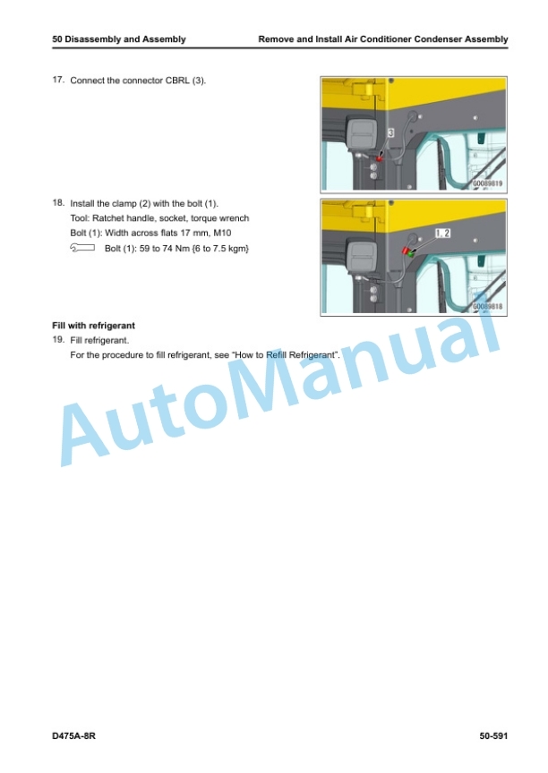Komatsu D475A-8R Bull Dozer Shop Manual SEN06892-04 5 Komatsu D475A-8R Bull Dozer Shop Manual SEN06892-04 - Image 5
