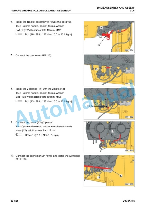Komatsu D475A-8R Bulldozer Shop Manual SEN06892-01 5 Komatsu D475A-8R Bulldozer Shop Manual SEN06892-01 - Image 5