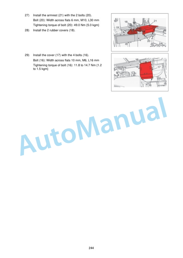Komatsu D475A-8R, D475Ai-8R Bull Dozer Field Assembly Instruction GEN00284-00 4 Komatsu D475A-8R, D475Ai-8R Bull Dozer Field Assembly Instruction GEN00284-00 - Image 4