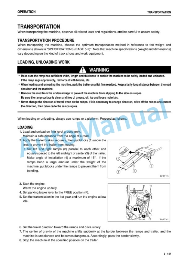 Komatsu D475ASD-5E0 Bull Dozer Operation and Maintenance Manual PEN00128-06 4 Komatsu D475ASD-5E0 Bull Dozer Operation and Maintenance Manual PEN00128-06 - Image 4