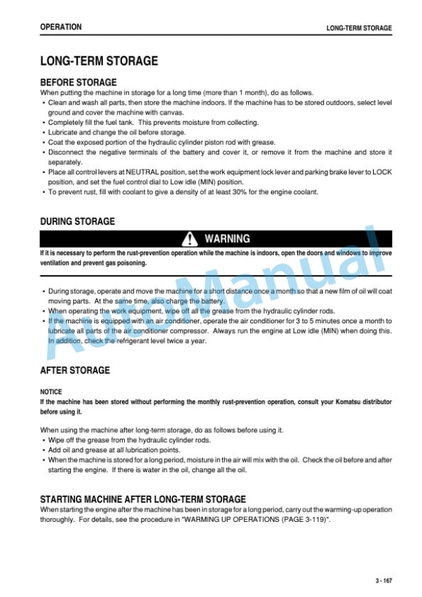 Komatsu D475ASD-5E0 Bull Dozer Operation and Maintenance Manual PEN00539-03 4 Komatsu D475ASD-5E0 Bull Dozer Operation and Maintenance Manual PEN00539-03 - Image 4