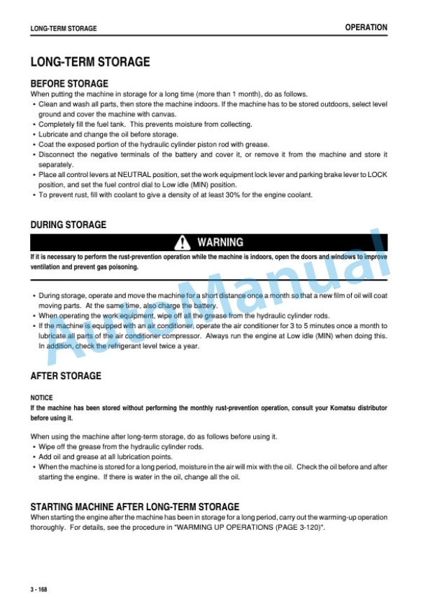 Komatsu D475ASD-5E0 Bull Dozer Operation and Maintenance Manual PEN00946-00 4 Komatsu D475ASD-5E0 Bull Dozer Operation and Maintenance Manual PEN00946-00 - Image 4