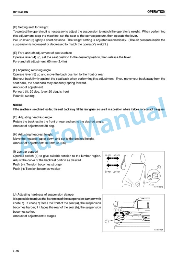 Komatsu D475ASD-5E0 Bull Dozer Operation and Maintenance Manual PEN01272-01 3 Komatsu D475ASD-5E0 Bull Dozer Operation and Maintenance Manual PEN01272-01 - Image 3