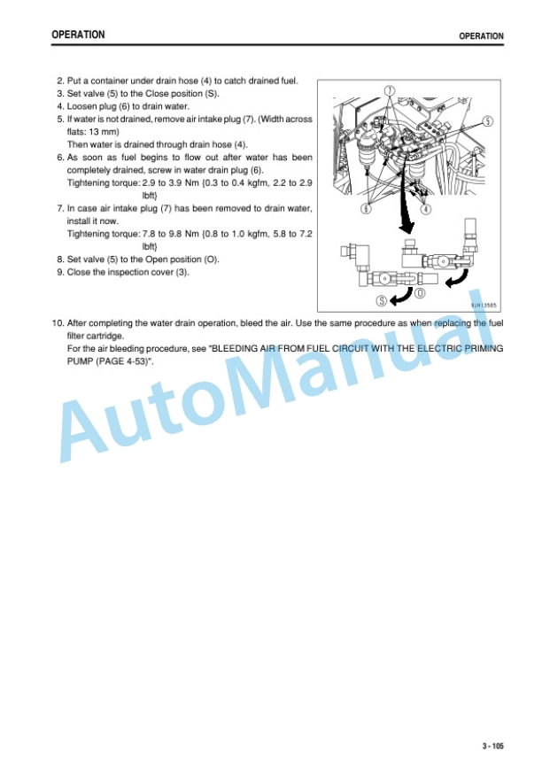 Komatsu D475ASD-5E0 Bull Dozer Operation and Maintenance Manual PEN01272-05 3 Komatsu D475ASD-5E0 Bull Dozer Operation and Maintenance Manual PEN01272-05-3