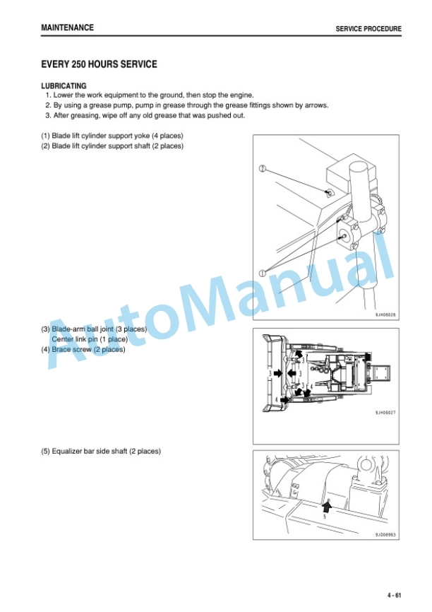 Komatsu D475ASD-5E0 Bull Dozer Operation and Maintenance Manual PEN01272-05 5 Komatsu D475ASD-5E0 Bull Dozer Operation and Maintenance Manual PEN01272-05-5