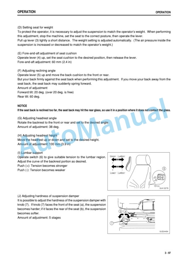 Komatsu D475ASD-5E0 Bull Dozer Operation and Maintenance Manual PEN01273-00 3 Komatsu D475ASD-5E0 Bull Dozer Operation and Maintenance Manual PEN01273-00 - Image 3