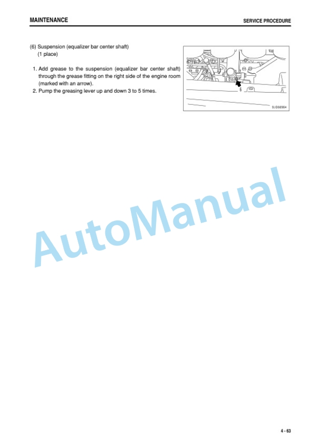 Komatsu D475ASD-5E0 Bull Dozer Operation and Maintenance Manual PEN01273-04 5 Komatsu D475ASD-5E0 Bull Dozer Operation and Maintenance Manual PEN01273-04-5