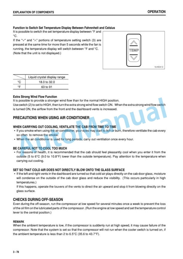 Komatsu D475ASD-5E0 Bull Dozer Operation and Maintenance Manual TEN00136-05 3 Komatsu D475ASD-5E0 Bull Dozer Operation and Maintenance Manual TEN00136-05 - Image 3